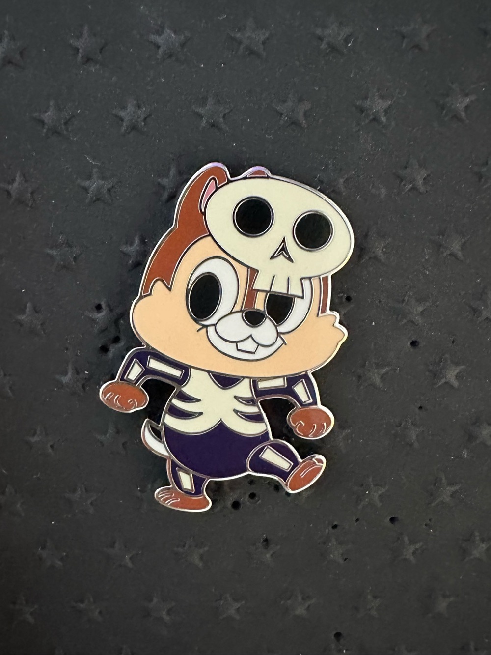 Disney Chip N Dale Halloween Mystery Box Chip Skeleton Pin